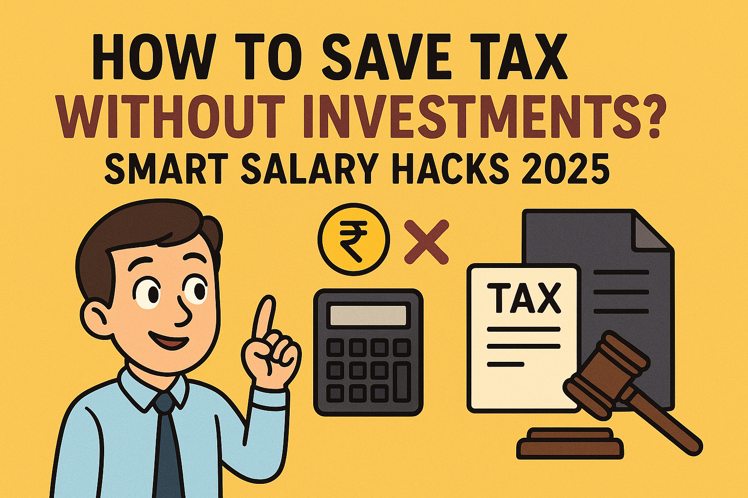 Save Tax Without Investments