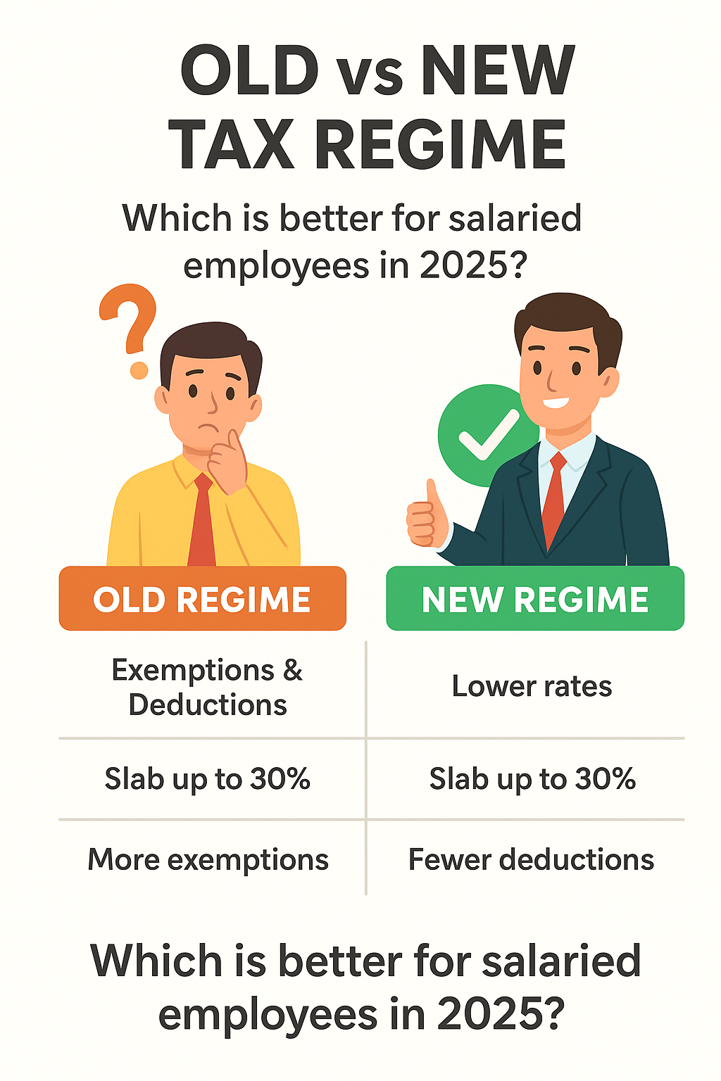Old vs New Tax Regime