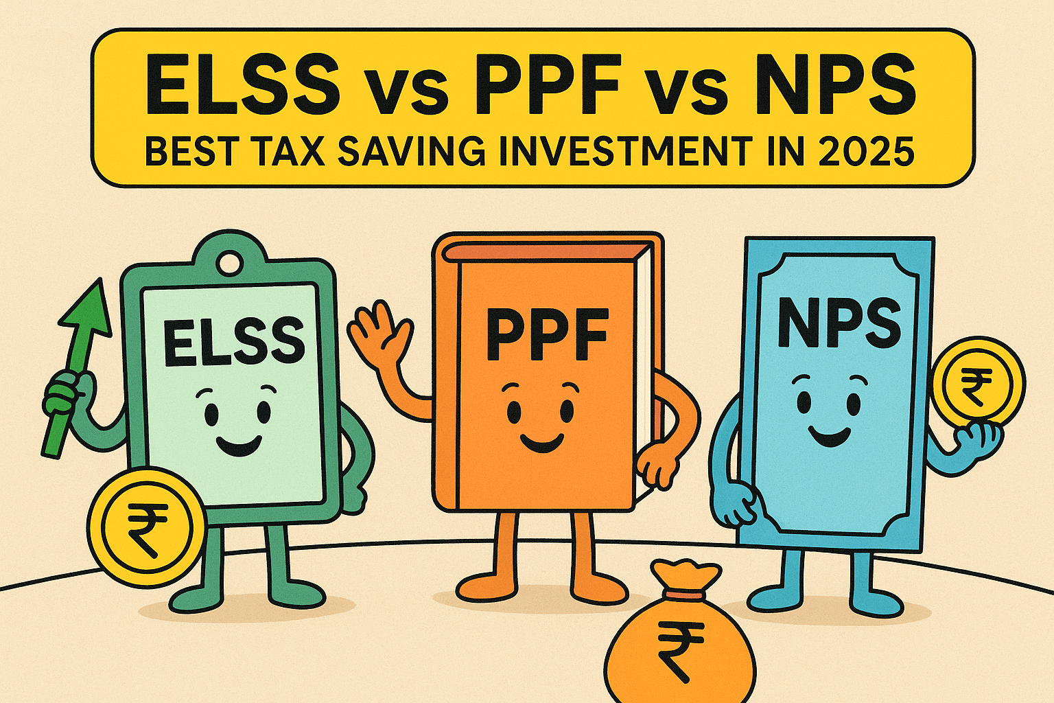ELSS vs PPF vs NPS