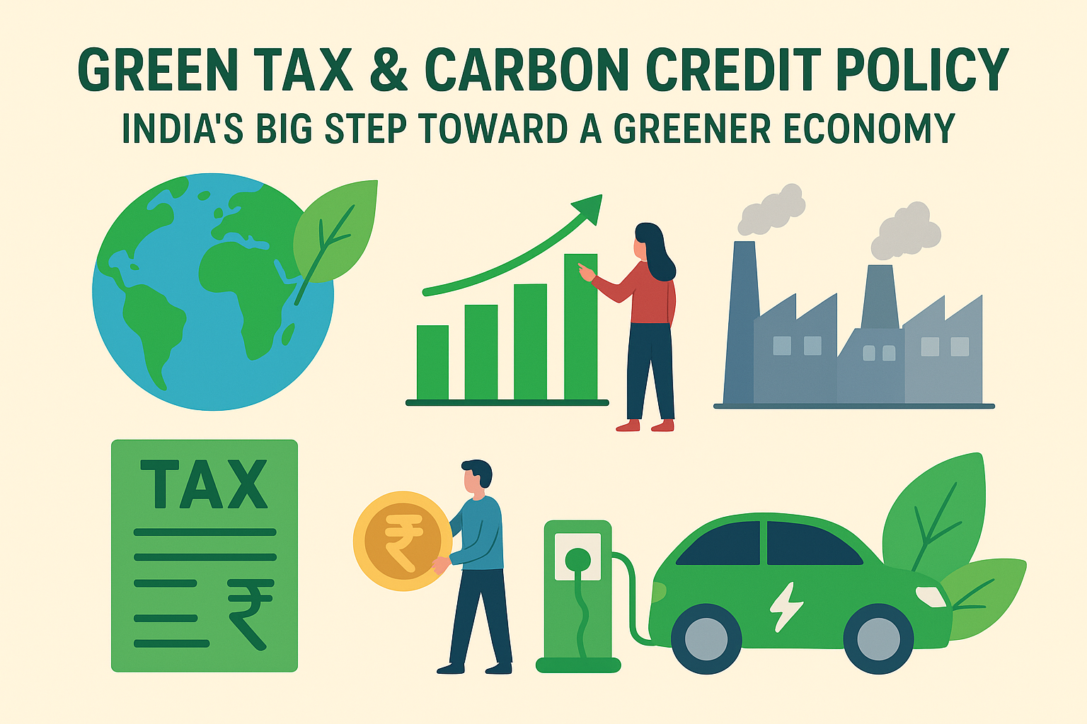 Green Tax & Carbon Credit Policy 2026: India’s Big Step Toward a Greener Economy
