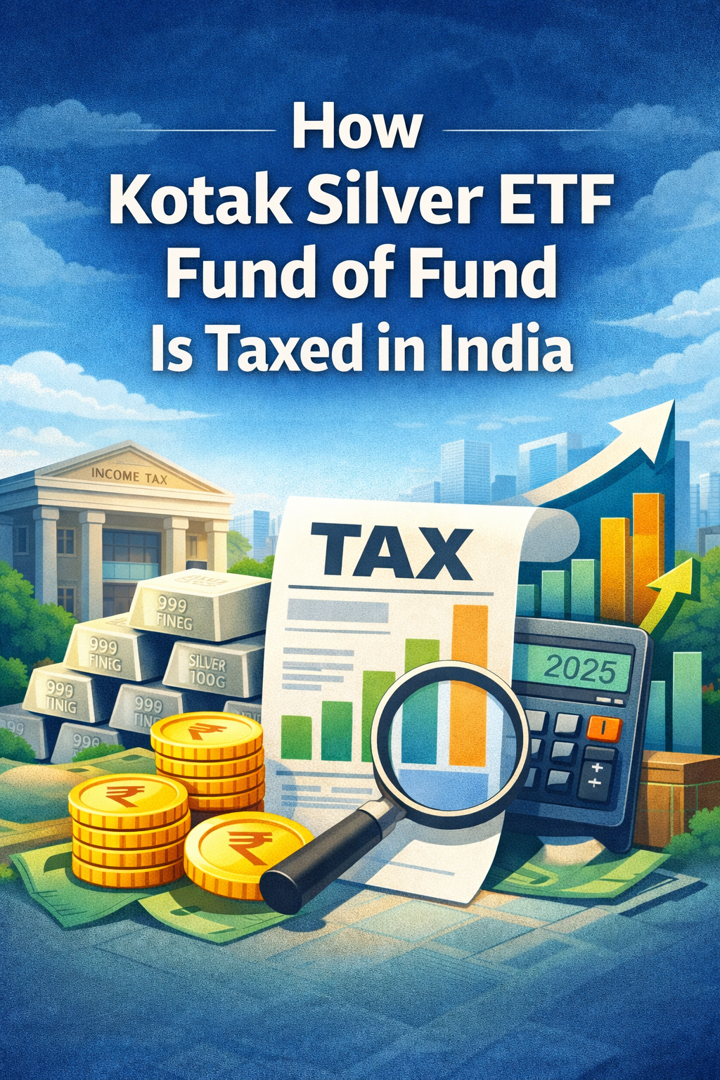 How Kotak Silver ETF Fund of Fund Is Taxed in India