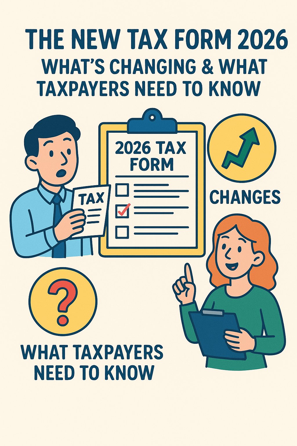 The New Tax Form 2026: What’s Changing & What Taxpayers Need to Know Easy
